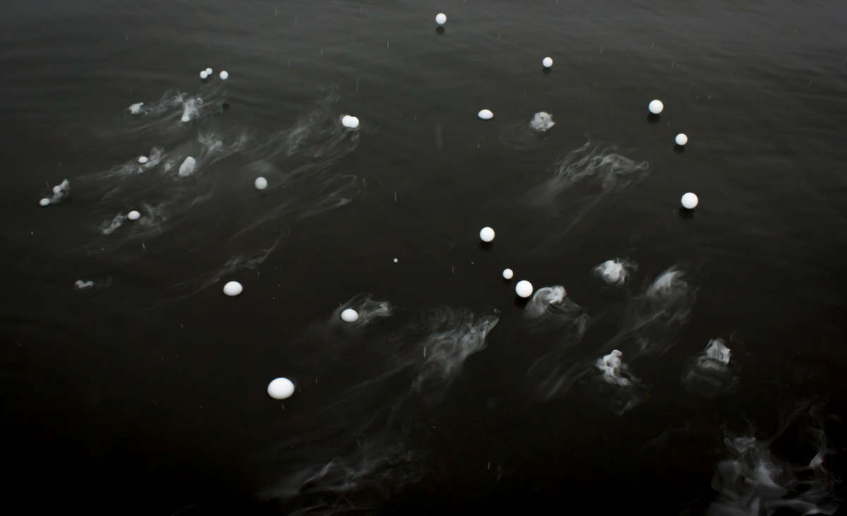 Воспоминания об осени автор Dasha  на PhotoGeek.ru #Мыльные пузыри #Оснь #Пар над водой