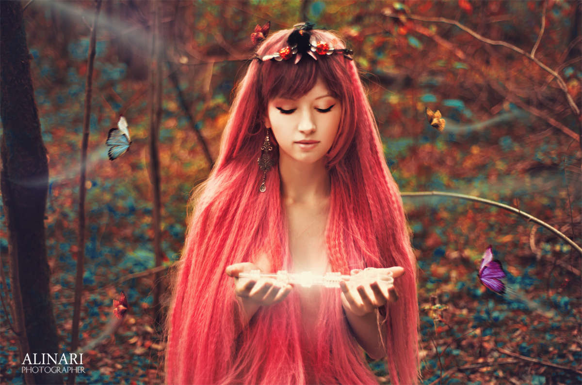 Fairy  AliceAlinari   PhotoGeek.ru #   # #Dream #Fairy tale #Forest #Hair #Happiness #Moods #Nature #Portrait #  # #  ; ; ;  #  # # # #  # #