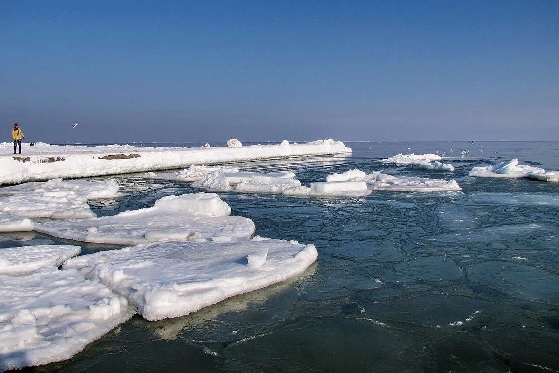 Ледоход после шторма / Ледоход после шторма / Фотография на PhotoGeek.ru