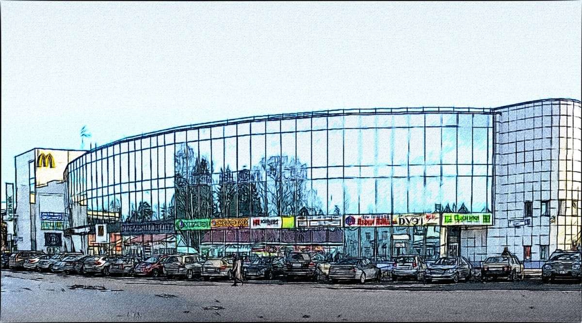 Гипермаркет во Всеволожске автор Алексей Бажан на PhotoGeek.ru #Город #Архитектура