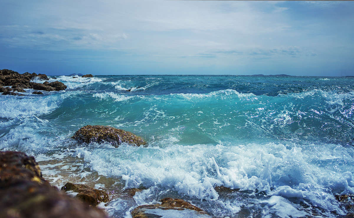 Волны автор Евгений Петерс на PhotoGeek.ru #Пейзаж или природа #Волны #Море #Остров #Тайланд