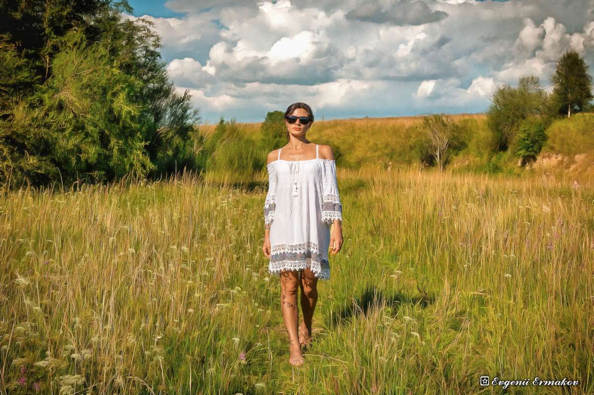 Прогулка в сказку автор Евгений Ермаков на PhotoGeek.ru #Жанровая фотография #Портрет