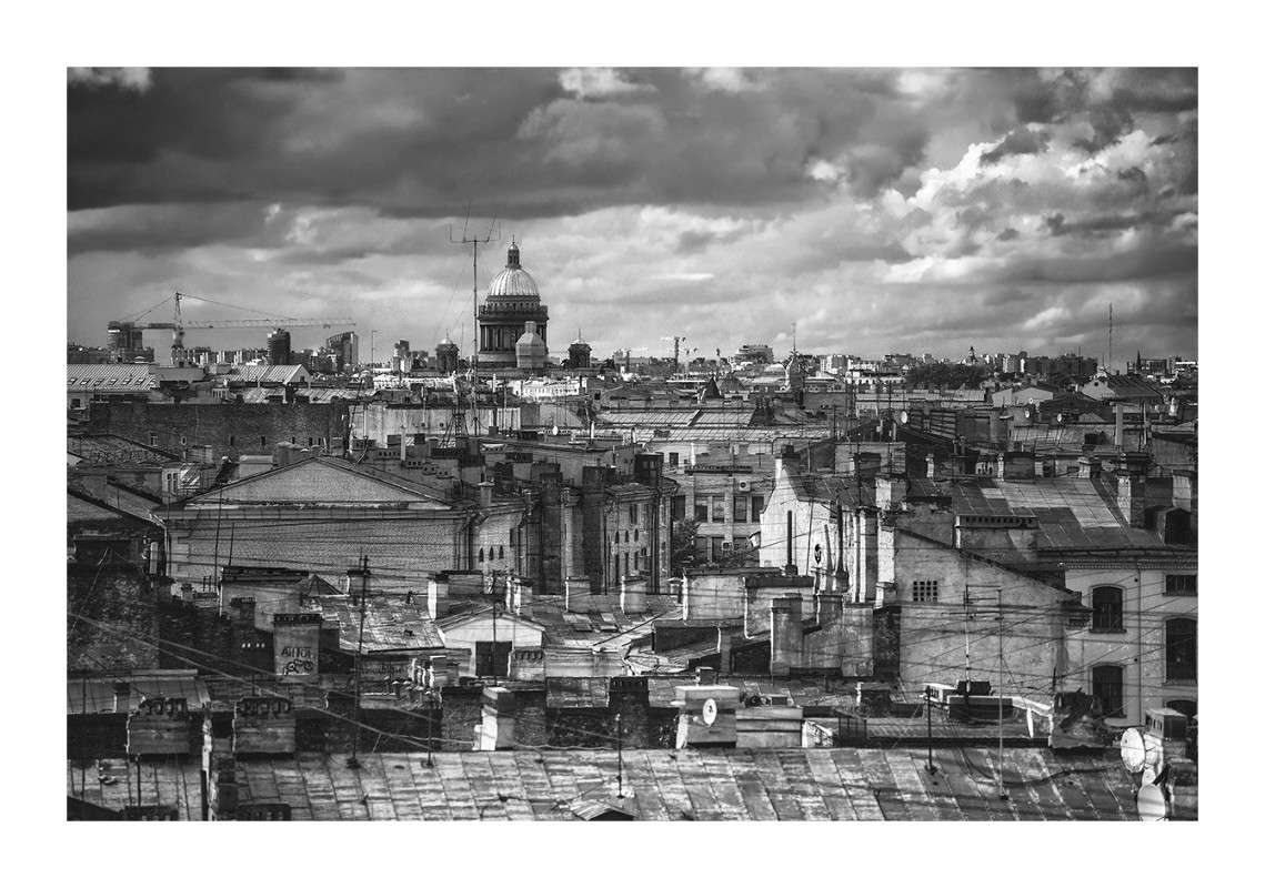 Roofs in monochrom.. ����� ���� ����� �� PhotoGeek.ru #����� #����������� #������ ���� #������ ������ #��������� ������