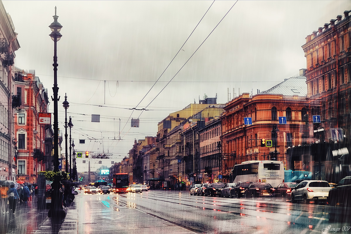 Мокрый Питер ... автор Игорь Майоров на PhotoGeek.ru #Город