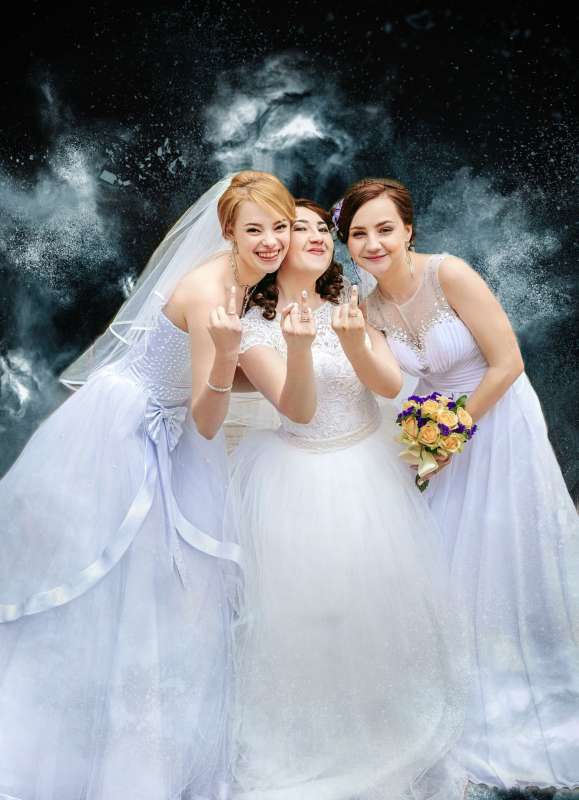 Невесты автор Serg  на PhotoGeek.ru #Свадьбы 3 невесты