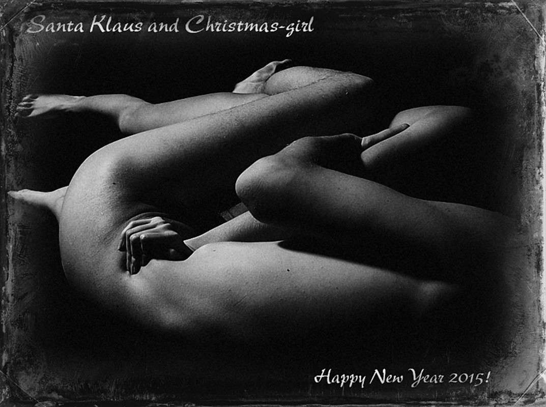 Santa Klaus and Christmas-girl (��� ����� � ����������) ����������� ���� ���� �� ���� � Happy New Year 2015! ����� ��������� ��������� �� PhotoGeek.ru #�� #������ ����� ���� #������ #�����-�����