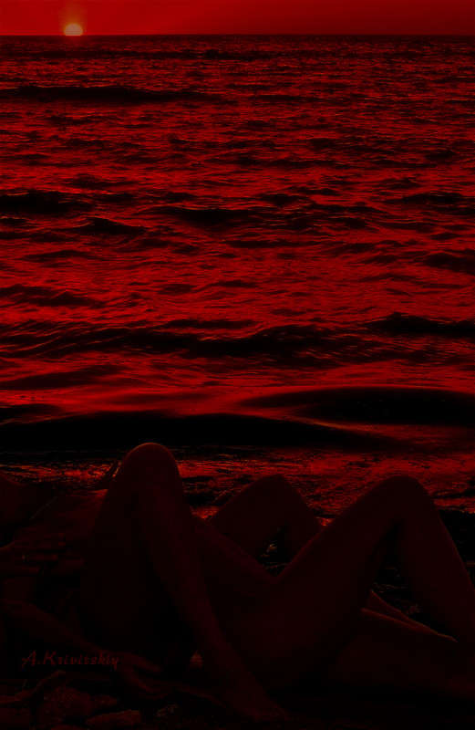 Red sunset. ����� ��������� ��������� �� PhotoGeek.ru #������ ��� �������