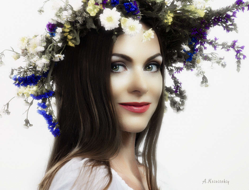 Studio portrait of a girl. ����� ��������� ��������� �� PhotoGeek.ru #������� #������