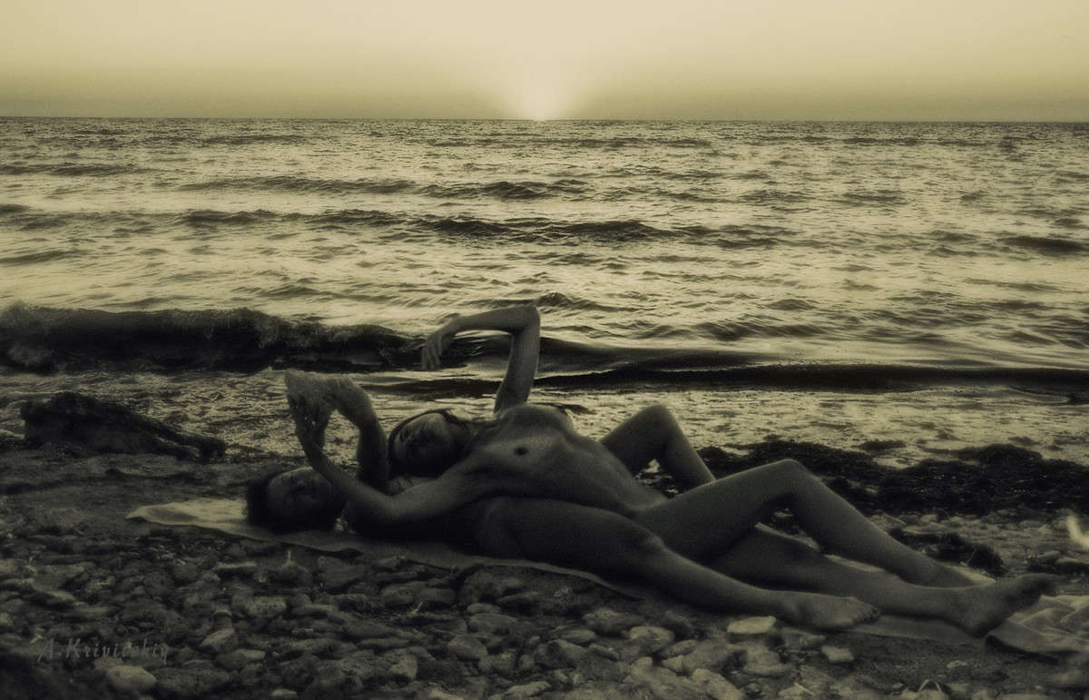 Vintage, sunset, girl.     PhotoGeek.ru # # #-