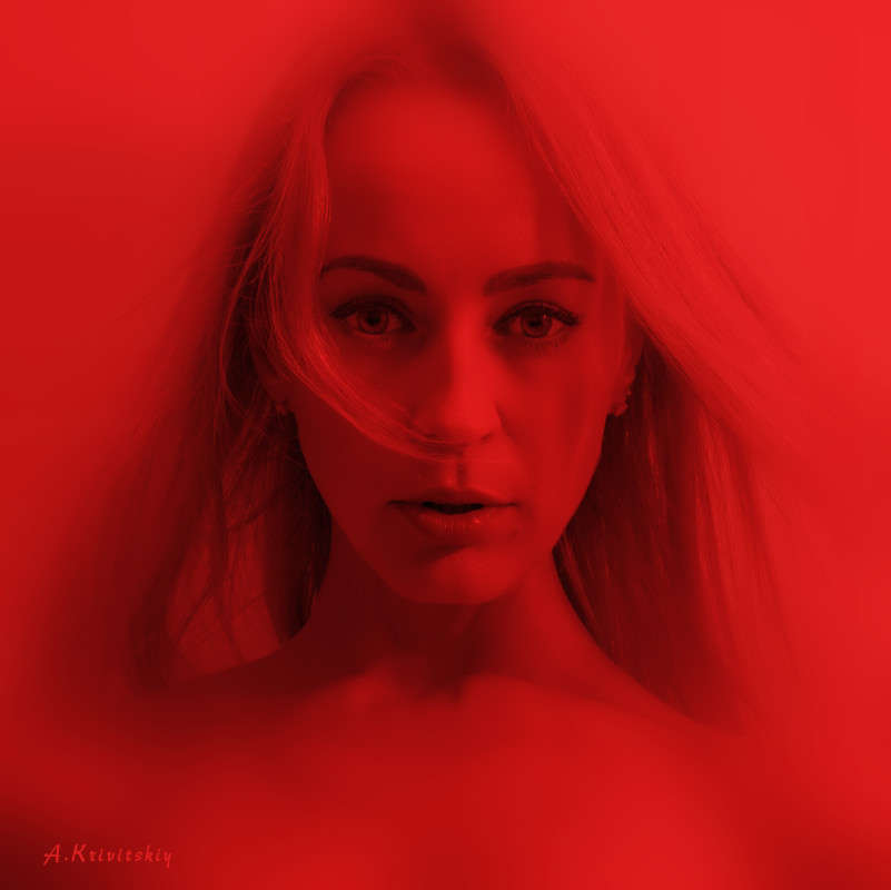 Red and beautiful portrait .. ����� ��������� ��������� �� PhotoGeek.ru #������� #������