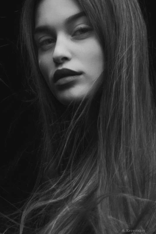 Portrait in a model agency. Studio A. Krivitsky. ����� ��������� ��������� �� PhotoGeek.ru