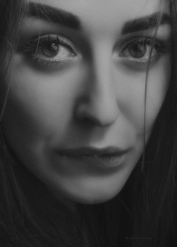 Portrait in a small studio. ����� ��������� ��������� �� PhotoGeek.ru