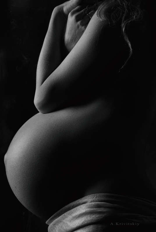 Profile of the pregnant body. Art Studio A. Krivitsky     PhotoGeek.ru # #Profile of the pregnant body. Art Studio A. Krivitsky