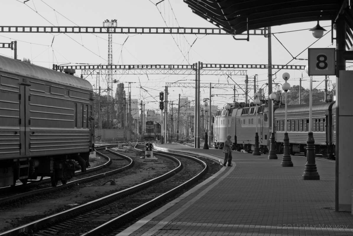 Железнодорожное... автор Макс  на PhotoGeek.ru #Город #Вокзал #Городской пейзаж #Железная дорога