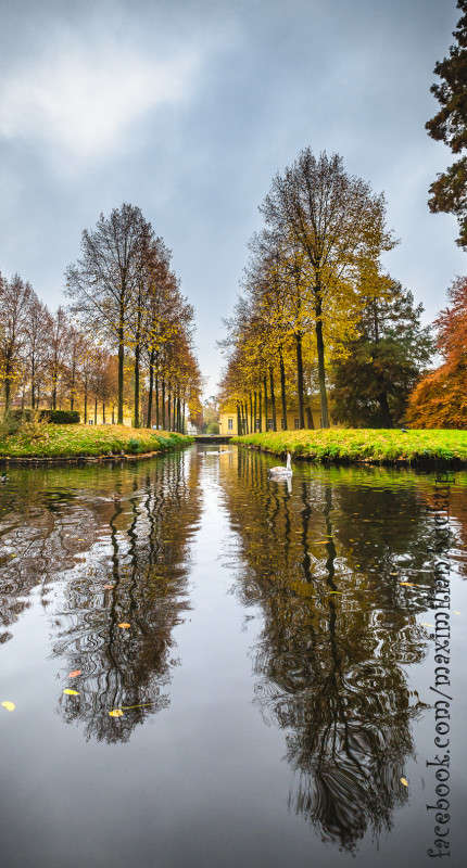 Осень в Потсдаме #11 автор Maximilian Buckup на PhotoGeek.ru #Пейзаж или природа #Вода #Германия #Осень #Отражение