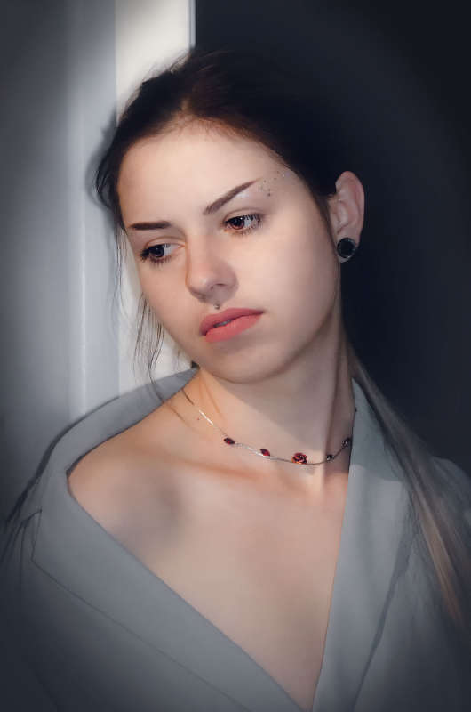 ))) автор Виктор Извольский на PhotoGeek.ru #Портрет #Личность #Пленэр