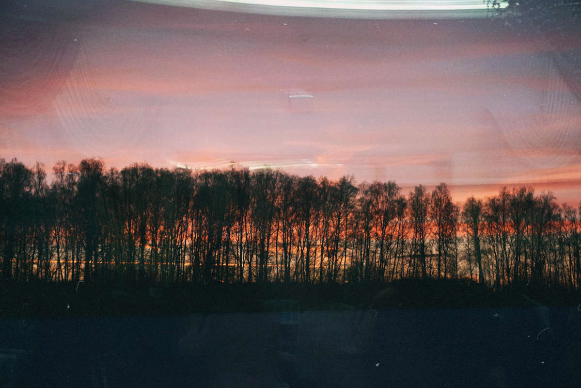 Sunset on the other side of the window  Anastasya Parvadova  PhotoGeek.ru #  