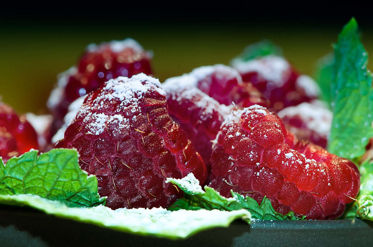 raspberries&mint