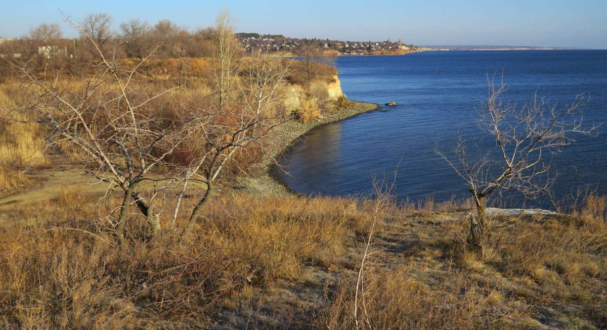 Осенний берег автор Natali chek Чекулаева на PhotoGeek.ru #Пейзаж или природа