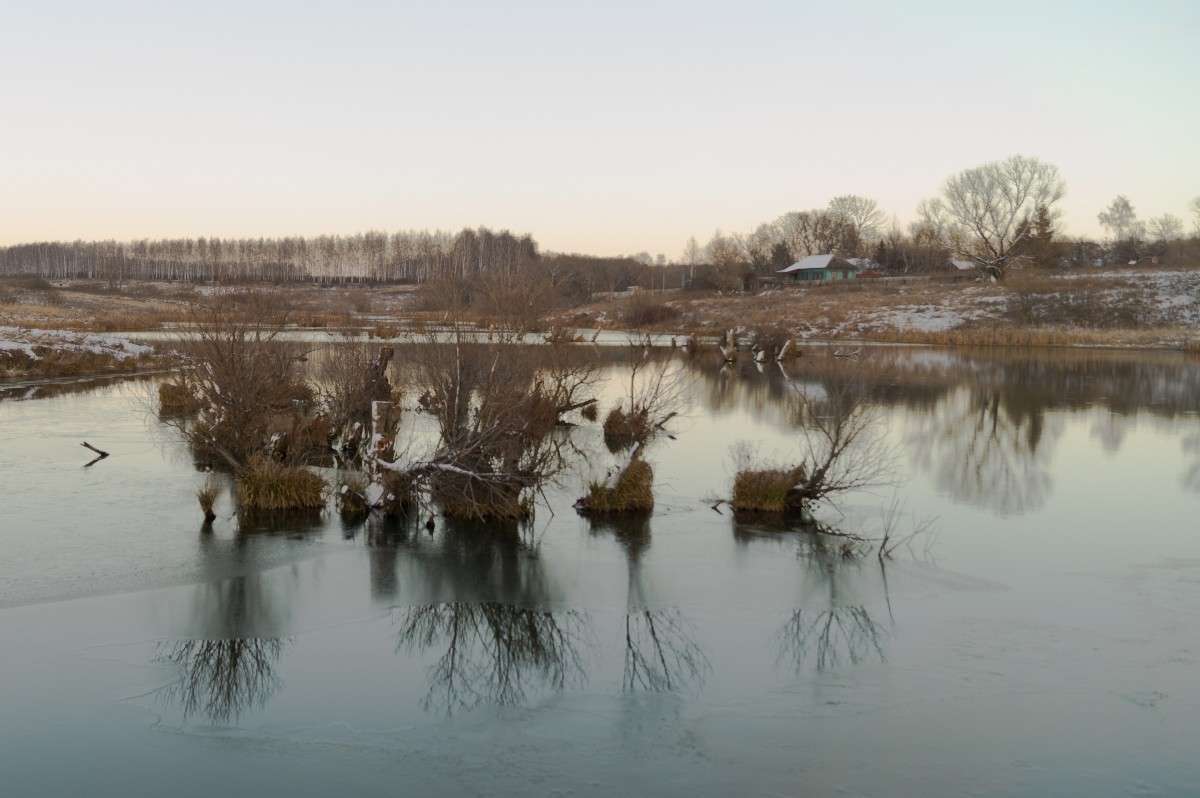 Первый лед автор Вадим Славецкий на PhotoGeek.ru #Пейзаж или природа