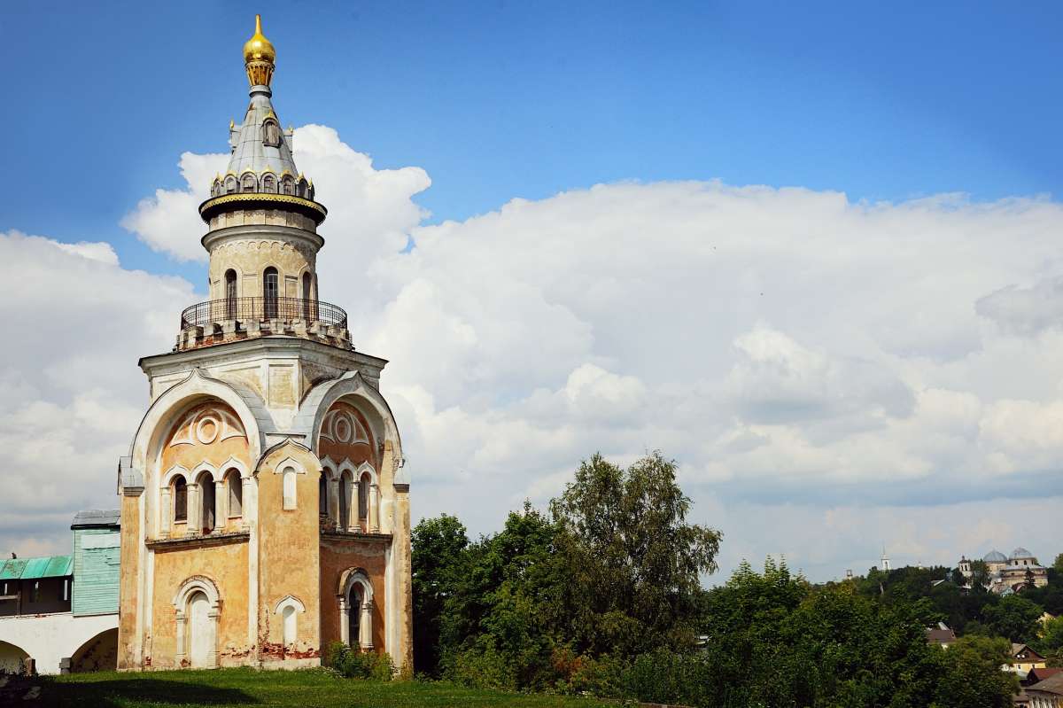 г. Торжок. Борисоглебский монастырь. Свечная башня.