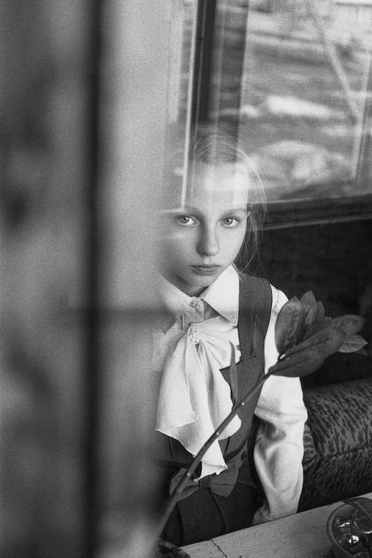 Взгляд автор Почтальон снов  на PhotoGeek.ru #Портрет #Монохром #Черно-белое