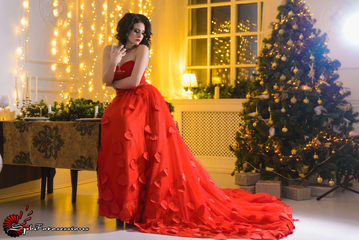 Girl in red dress     PhotoGeek.ru # # #Dress #Girl #Red # # # #  #  #
