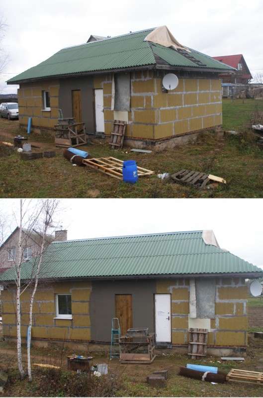 Thermal garage insulation     PhotoGeek.ru #DIY #Garage Insulation #Labouring Weekend