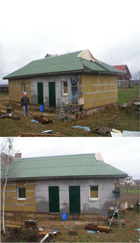 Thermal garage insulation     PhotoGeek.ru #DIY #Labouring Weekend #Sloboda #Thermal Insulation