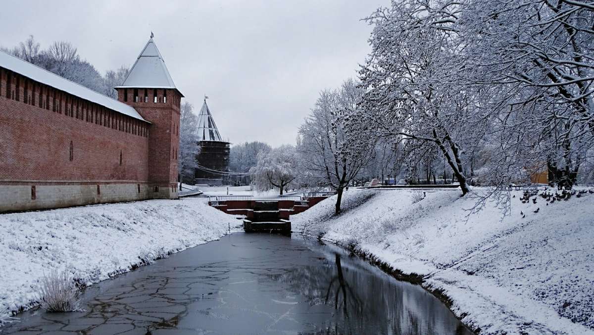Зимний город автор Владимир Милешкин на PhotoGeek.ru #События #Город #Архитектура