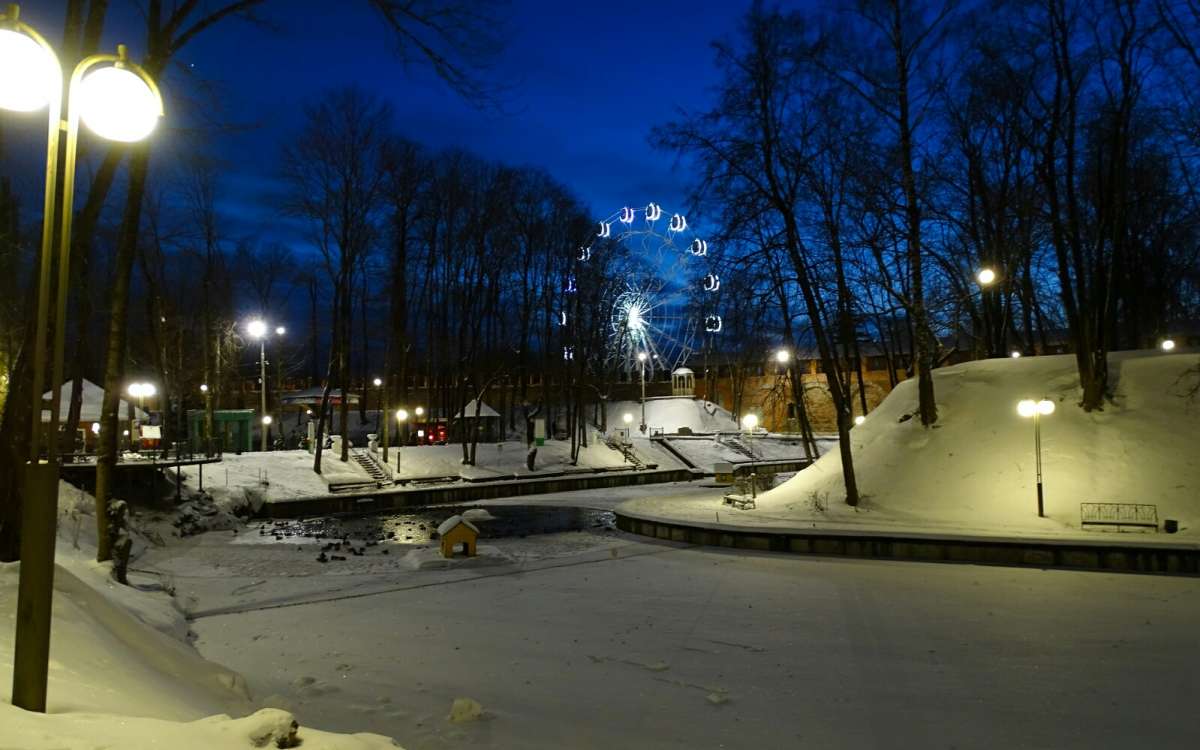 Ночной город. автор Владимир Милешкин на PhotoGeek.ru #Ночь #Город #Архитектура