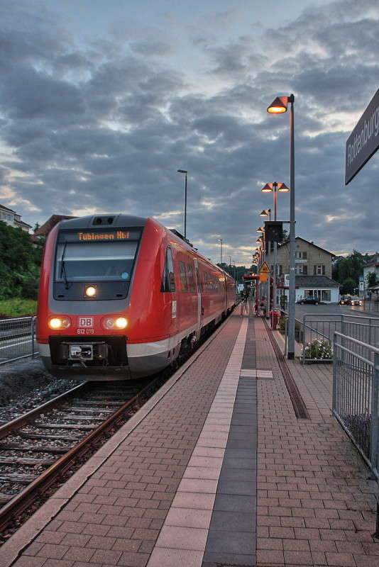 Rottenburg (Neckare). Bahnhof DB Regional 2.     PhotoGeek.ru #DB # # #  #  #