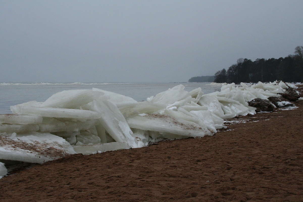 Ледяные завалы автор Yuri Chistyakov на PhotoGeek.ru #Пейзаж или природа #Зеленогорск #Зима #Лед #Пляж