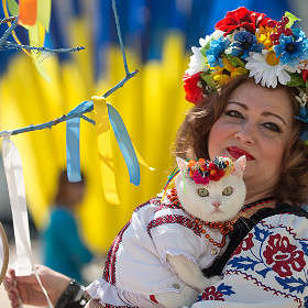 Киевский парад вышиванос