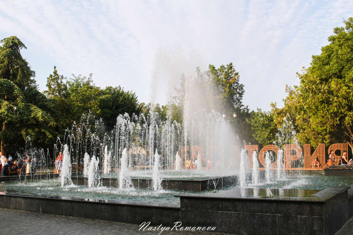 Крым Фонтаны Фото